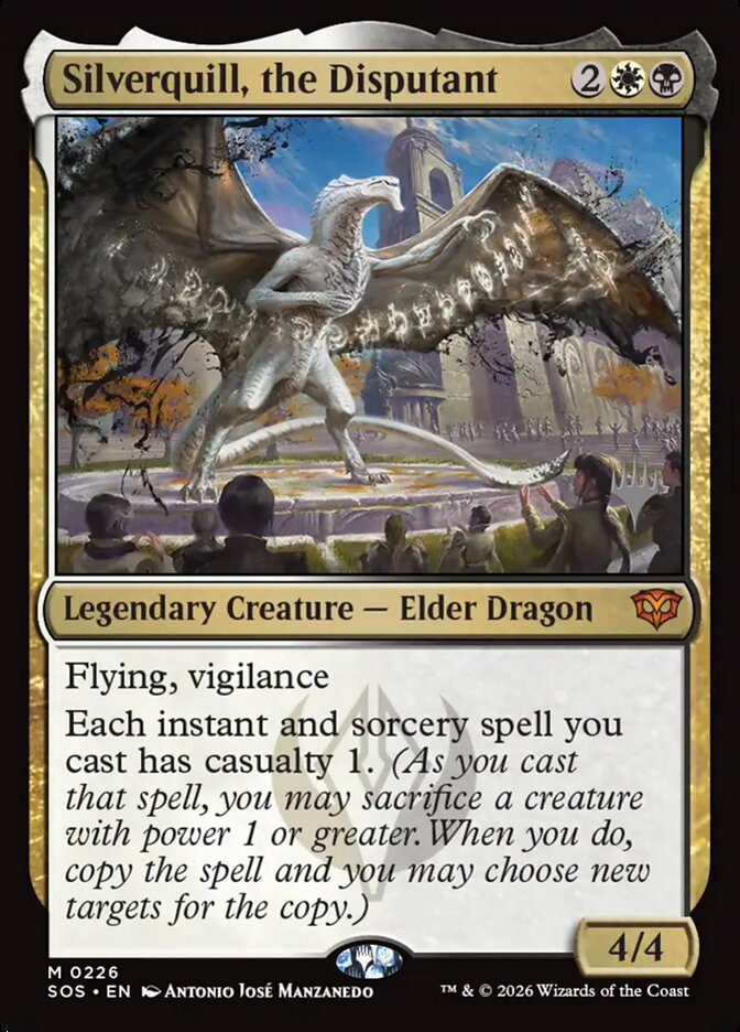 Silverquill, the Disputant card front