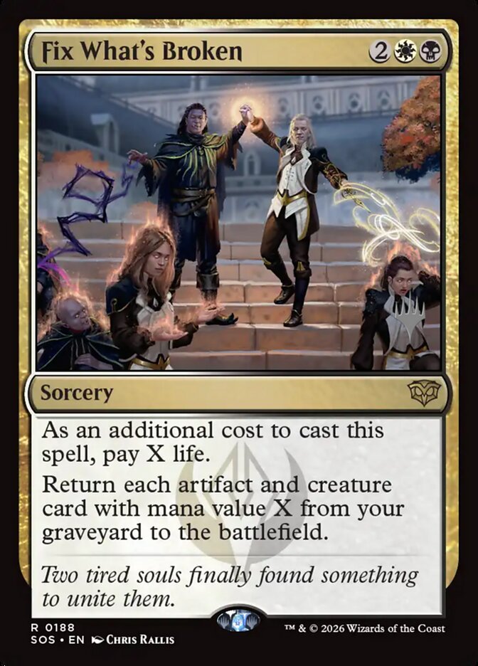 Fix What's Broken card front