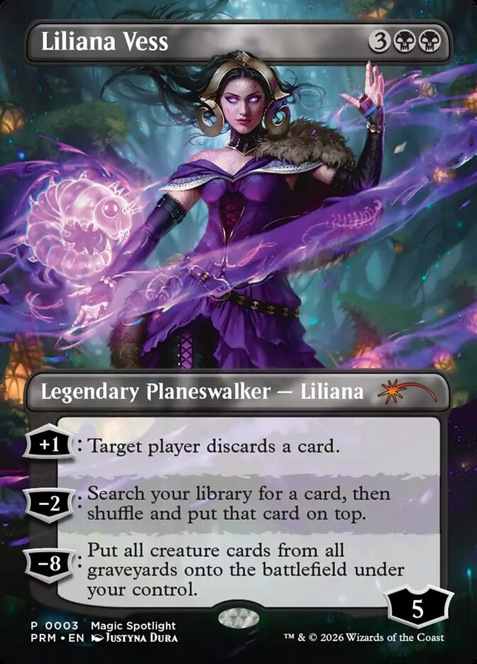 Liliana Vess card front