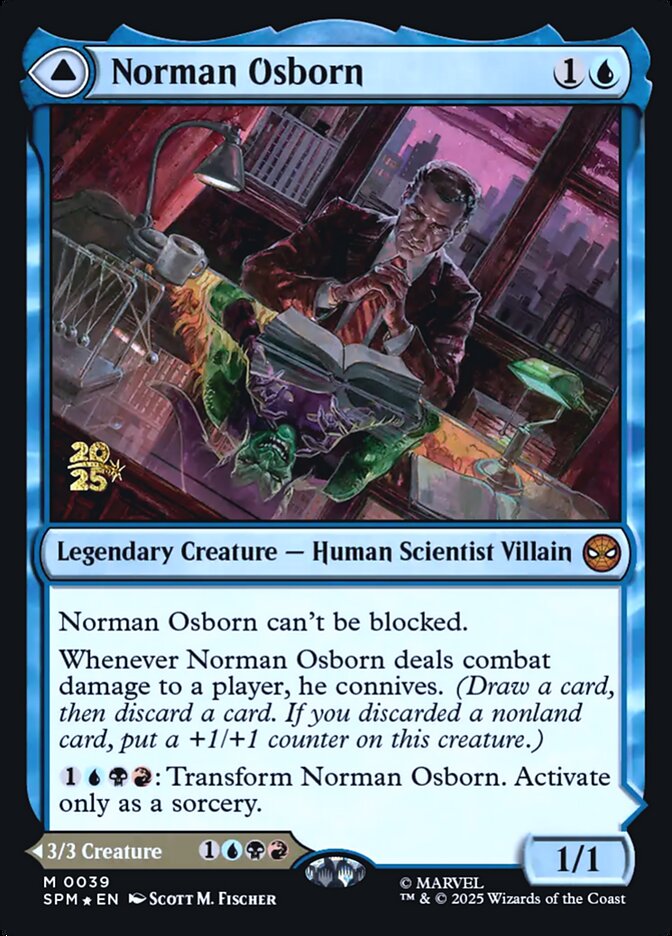 Norman Osborn card front