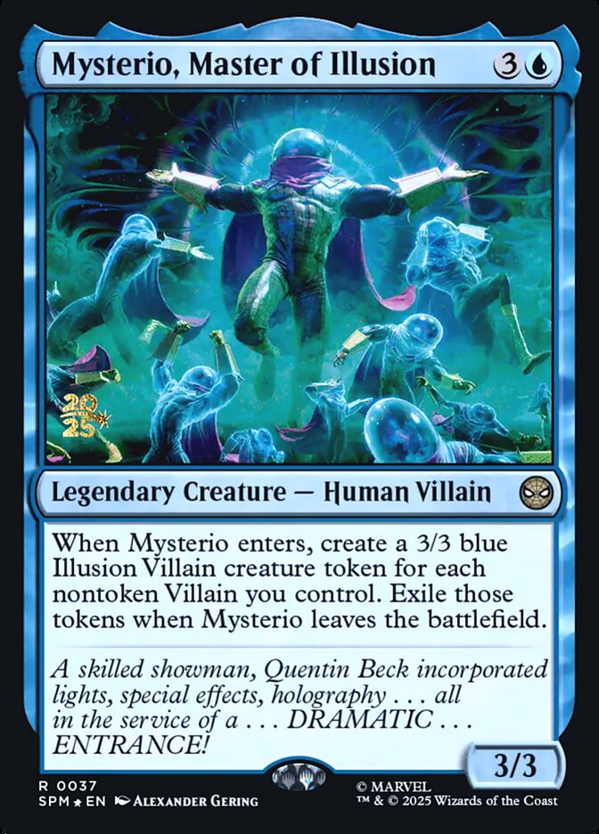 Mysterio, Master of Illusion card front