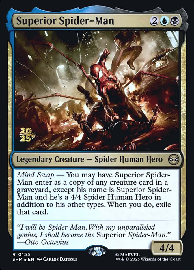 Superior Spider-Man card front