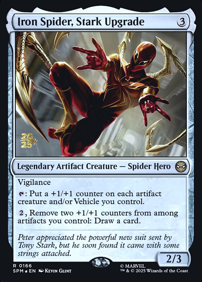 Iron Spider, Stark Upgrade card front