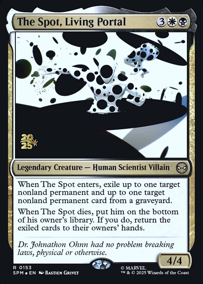 The Spot, Living Portal card front