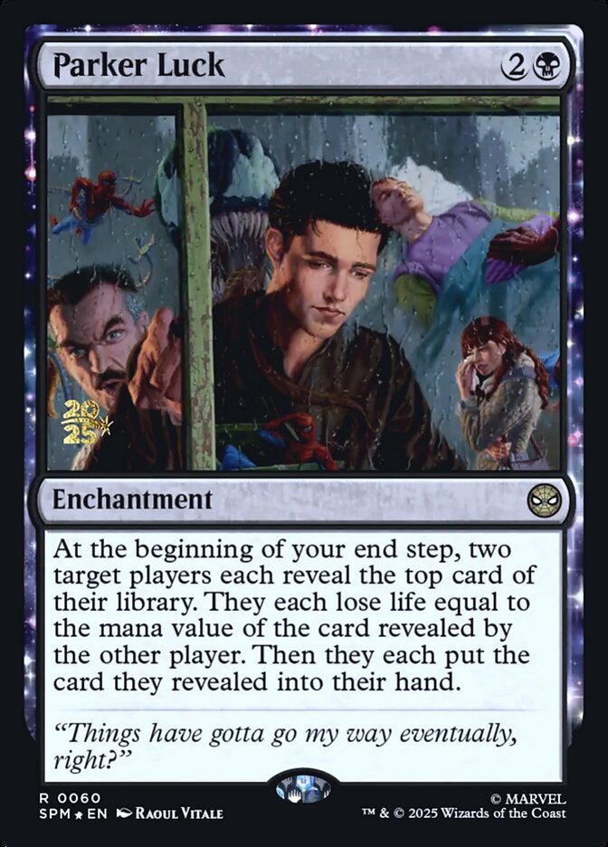 Parker Luck card front
