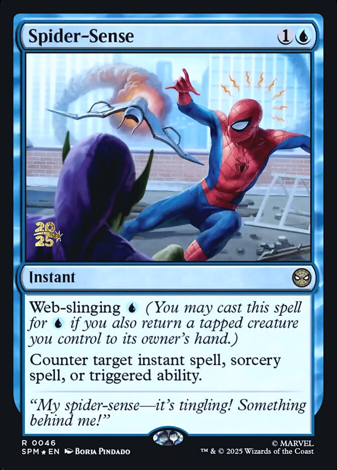 Spider-Sense card front