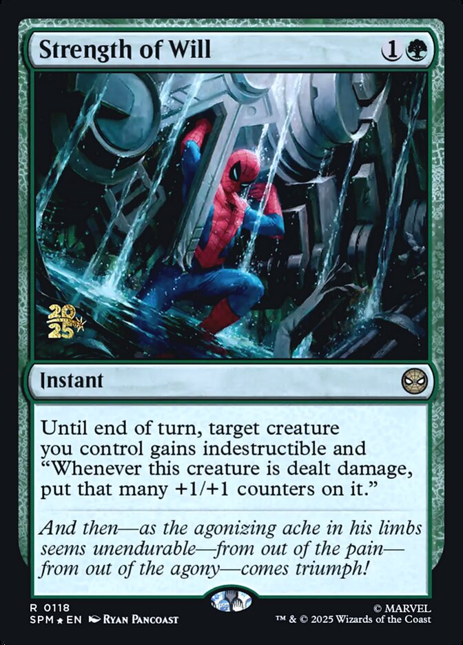 Strength of Will card front