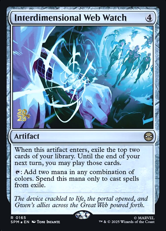 Interdimensional Web Watch card front