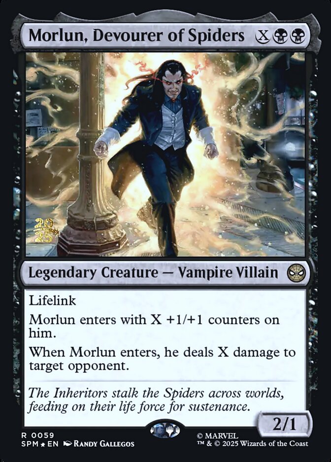 Morlun, Devourer of Spiders card front