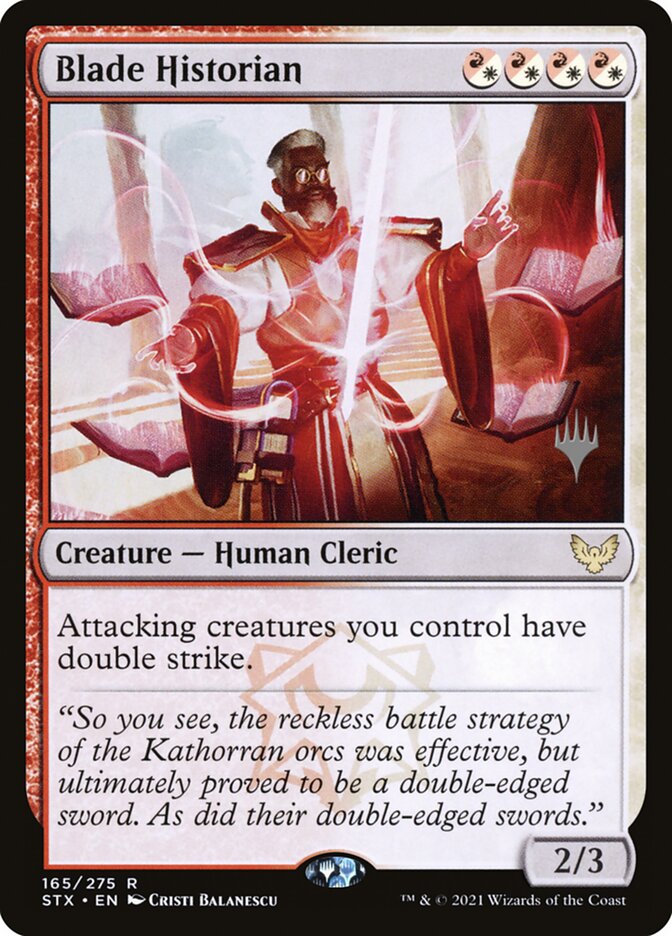 Blade Historian card front