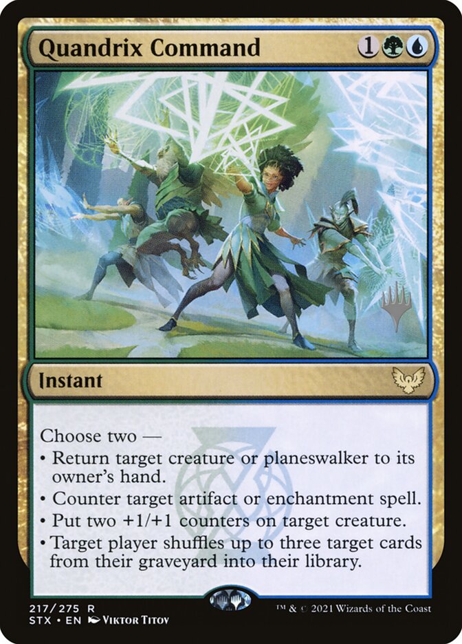 Quandrix Command card front