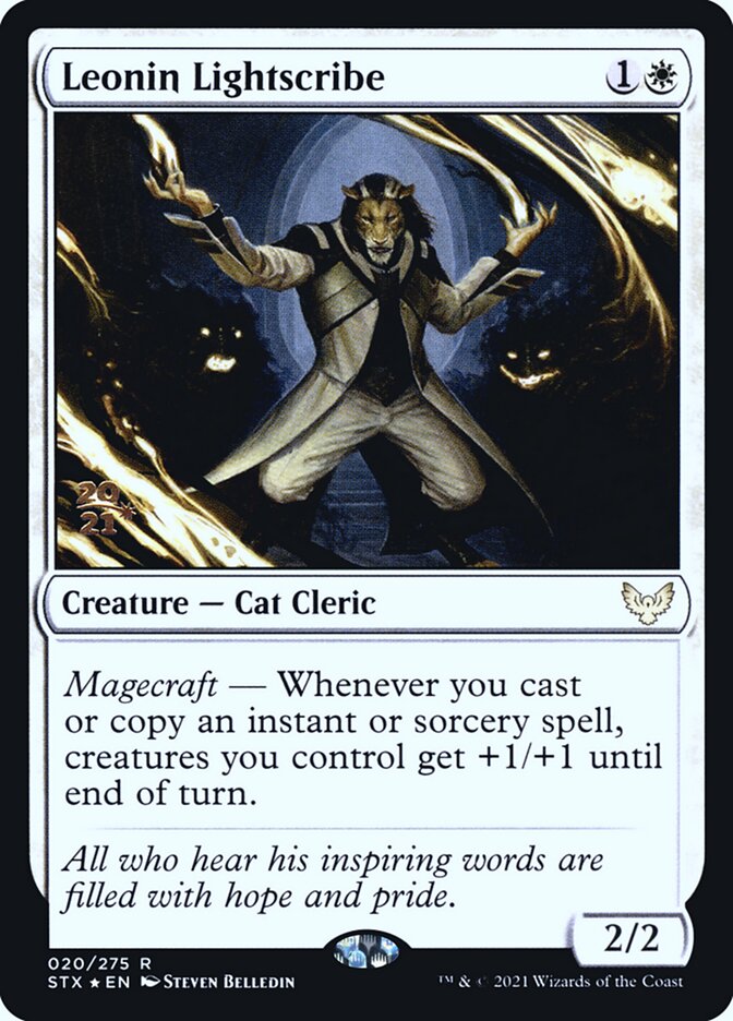 Leonin Lightscribe card front