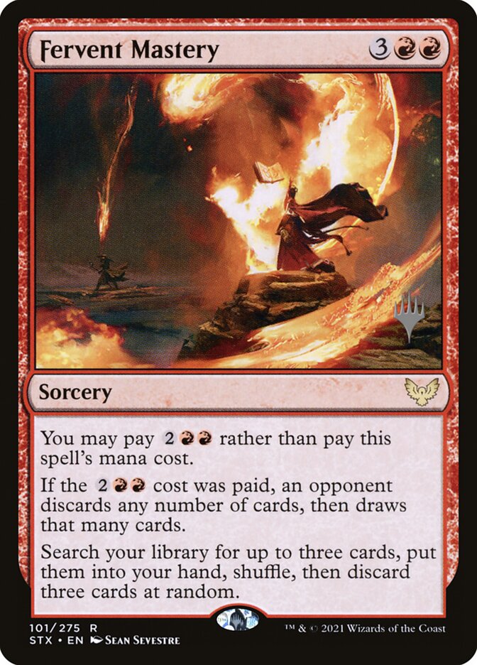 Fervent Mastery card front