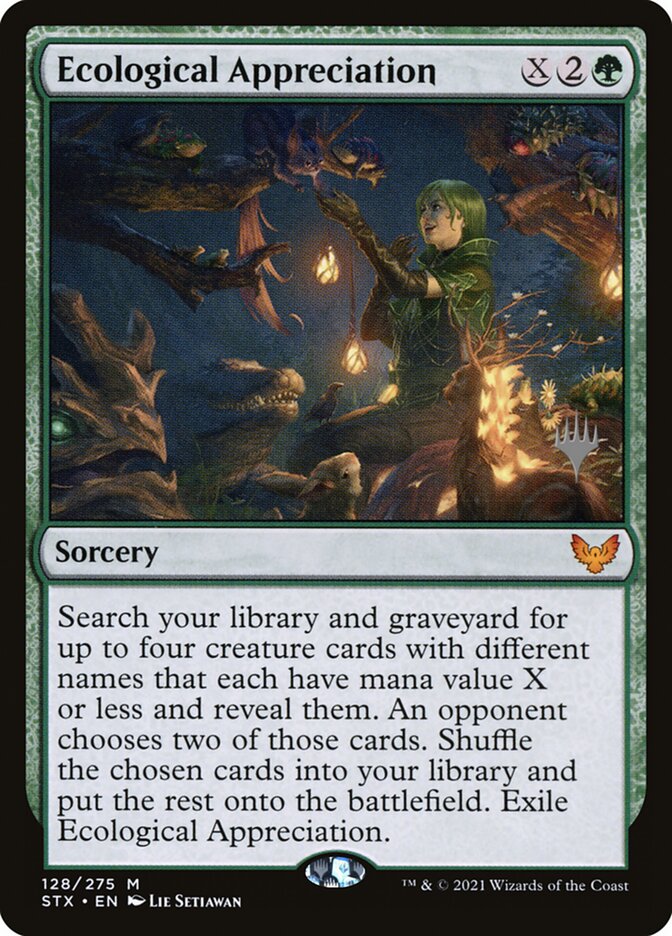 Ecological Appreciation card front