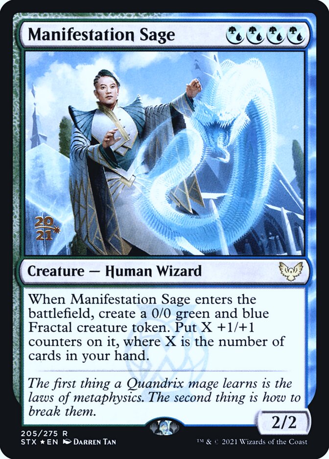 Manifestation Sage card front