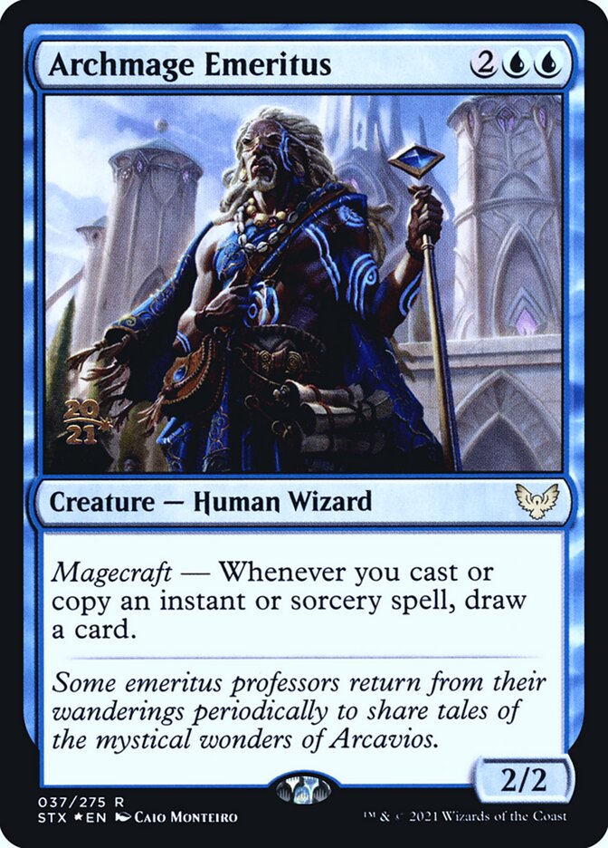 Archmage Emeritus card front