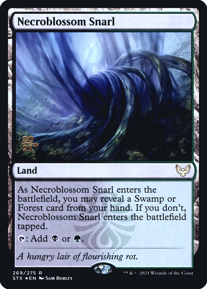 Necroblossom Snarl card front