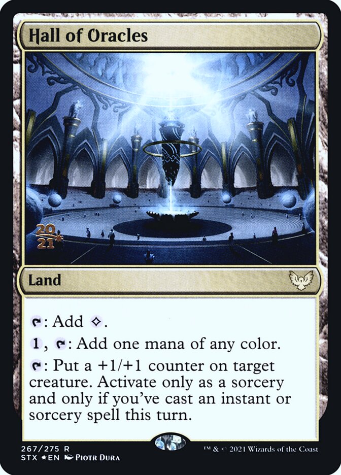Hall of Oracles card front
