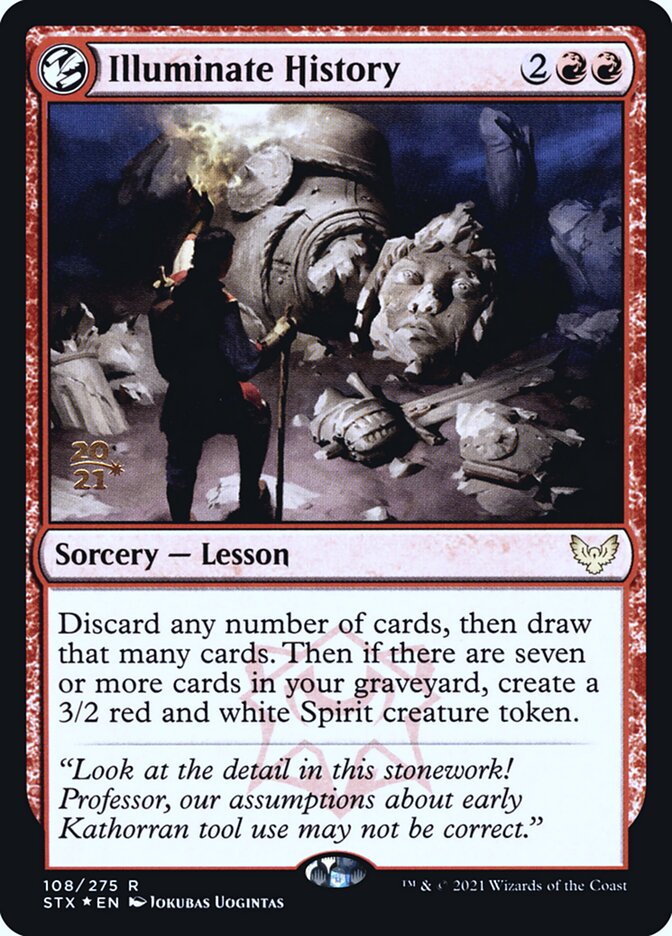 Illuminate History card front