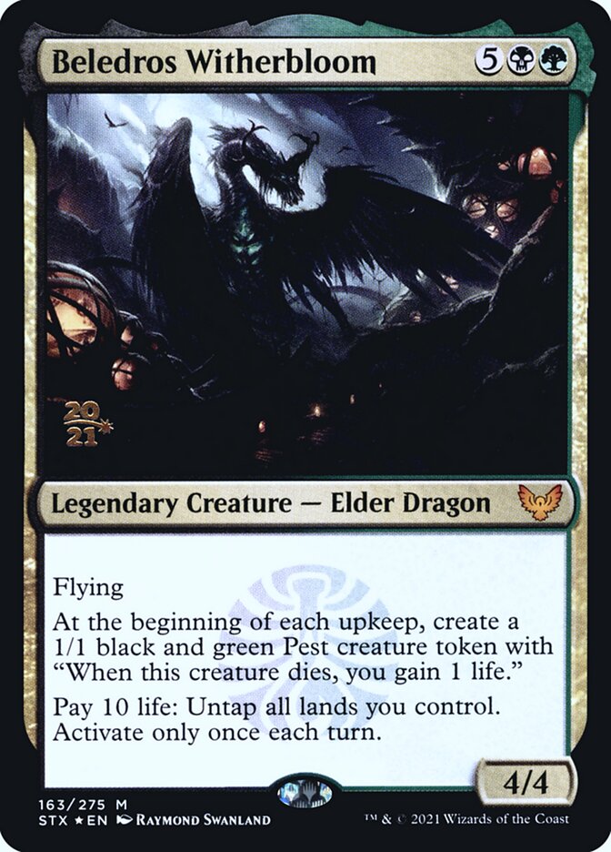 Beledros Witherbloom card front