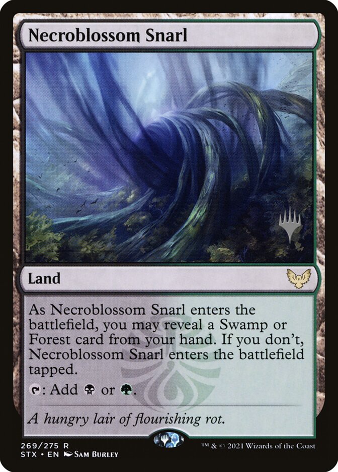 Necroblossom Snarl card front