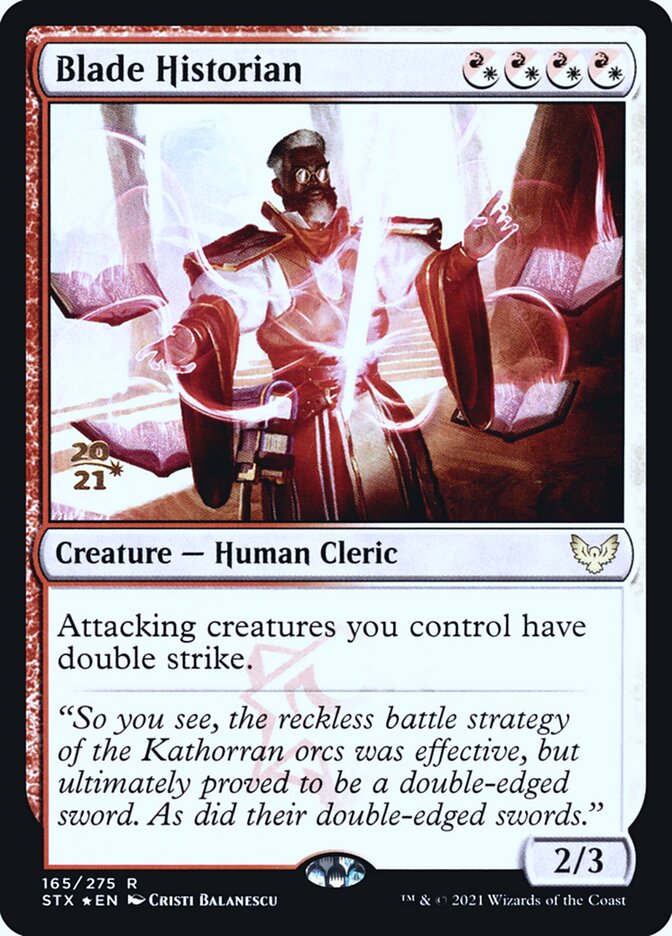 Blade Historian card front