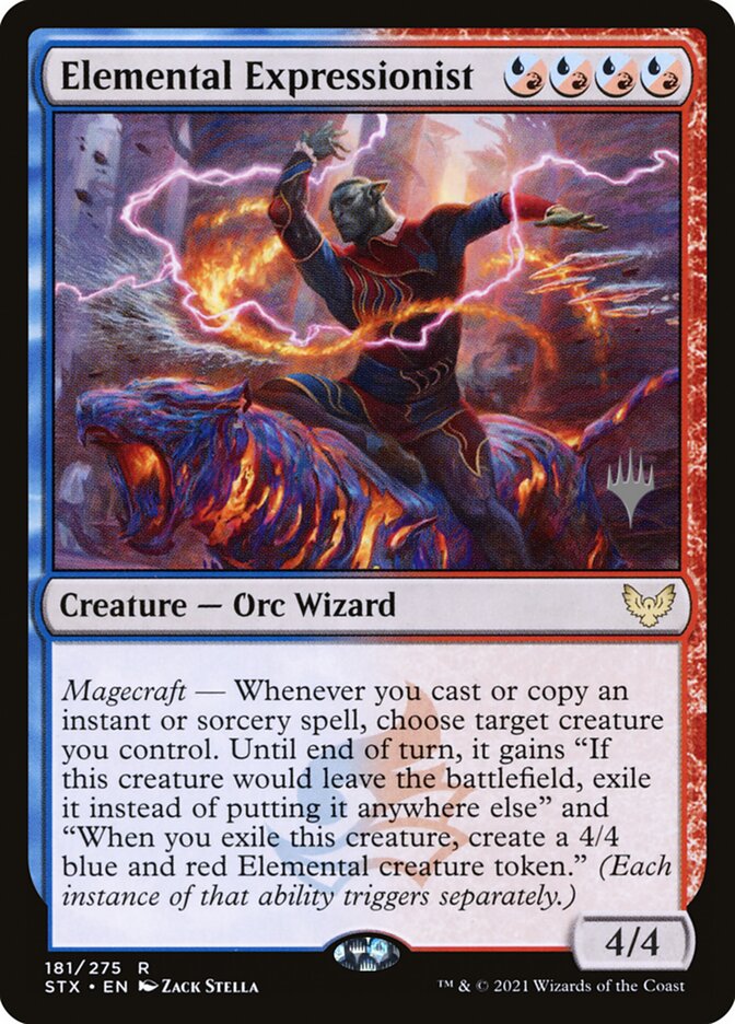 Elemental Expressionist card front