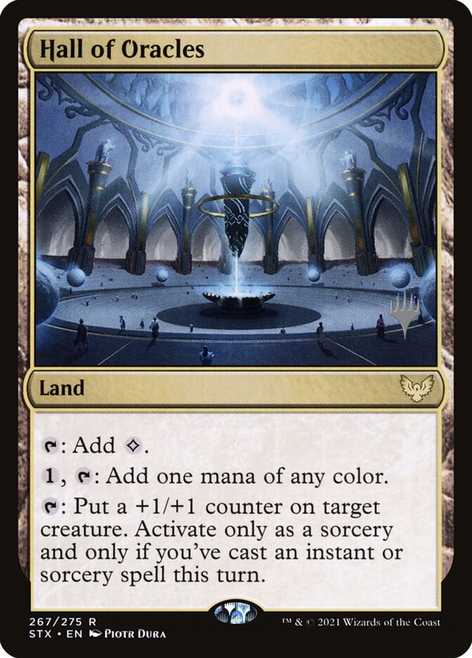 Hall of Oracles card front