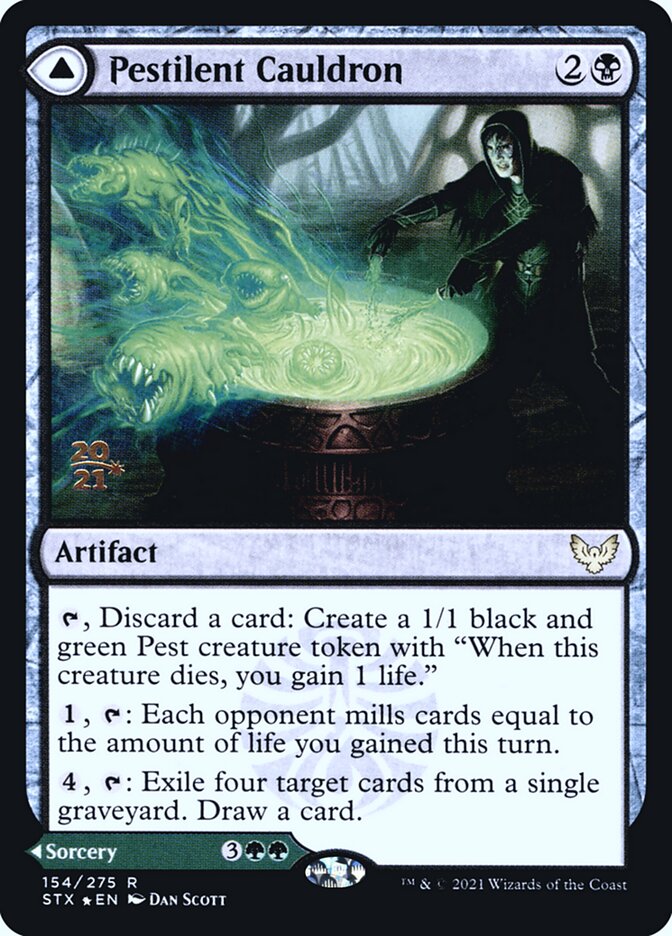 Pestilent Cauldron card front