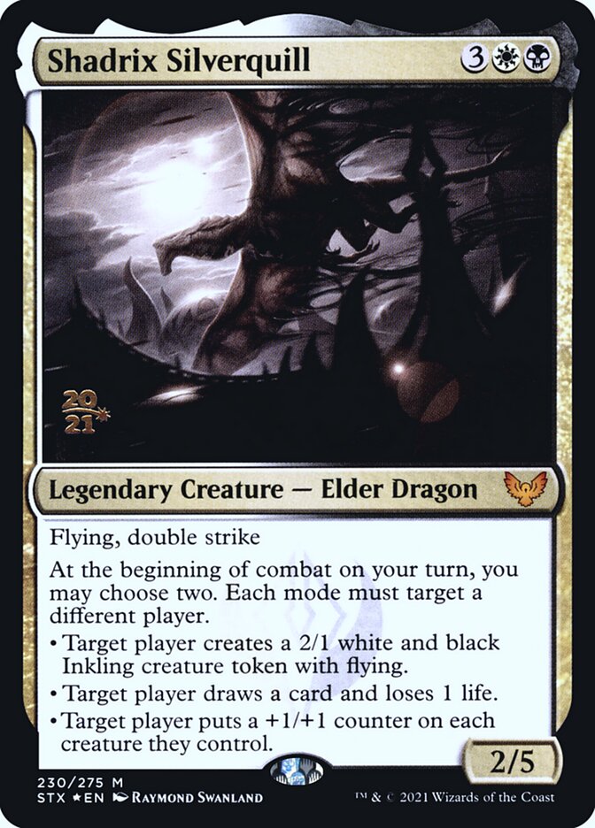 Shadrix Silverquill card front