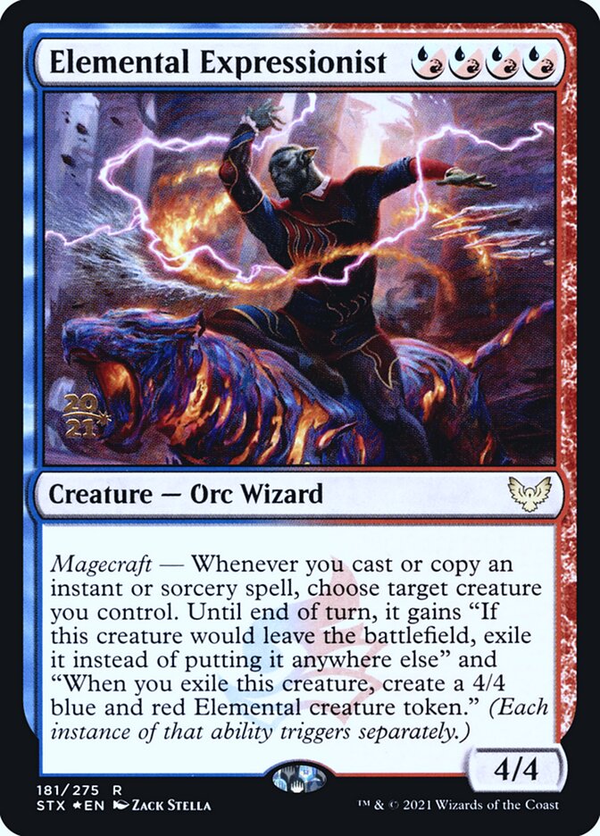 Elemental Expressionist card front