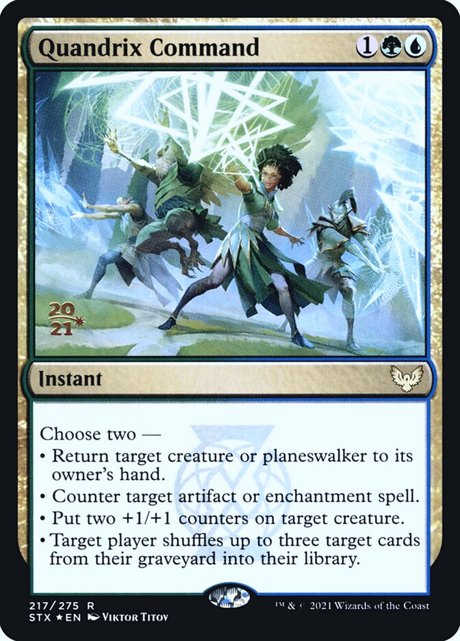 Quandrix Command card front