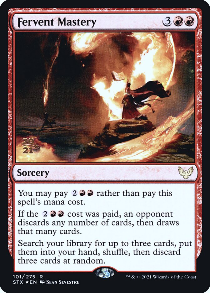 Fervent Mastery card front