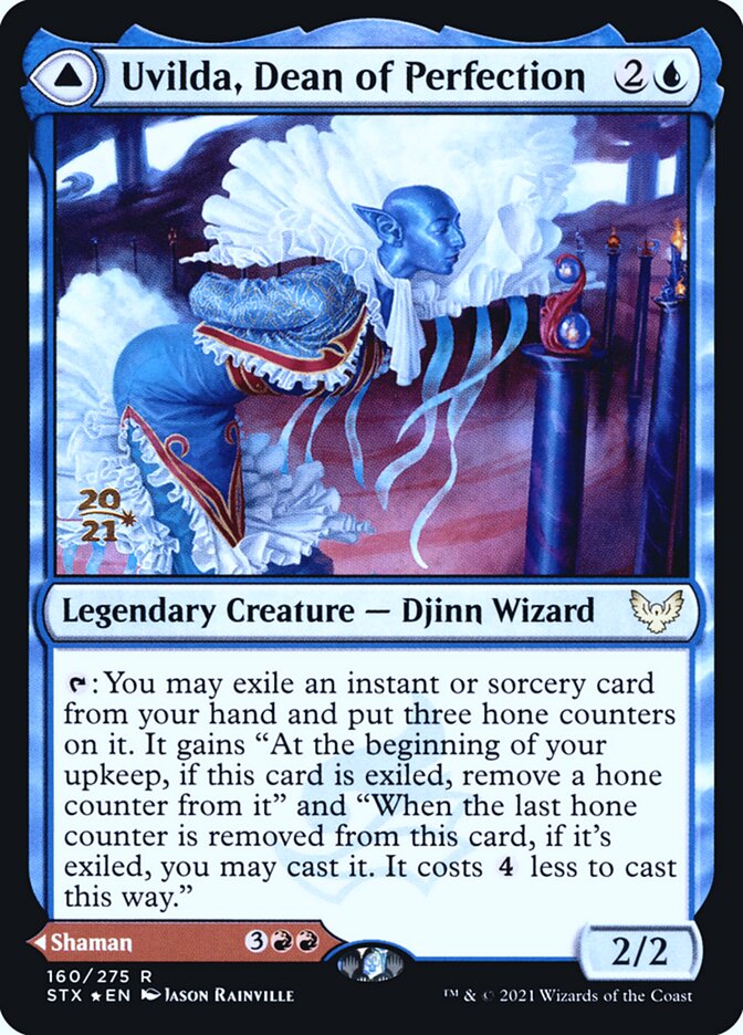 Uvilda, Dean of Perfection card front