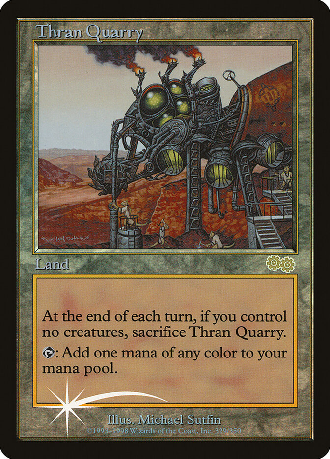 Thran Quarry card front