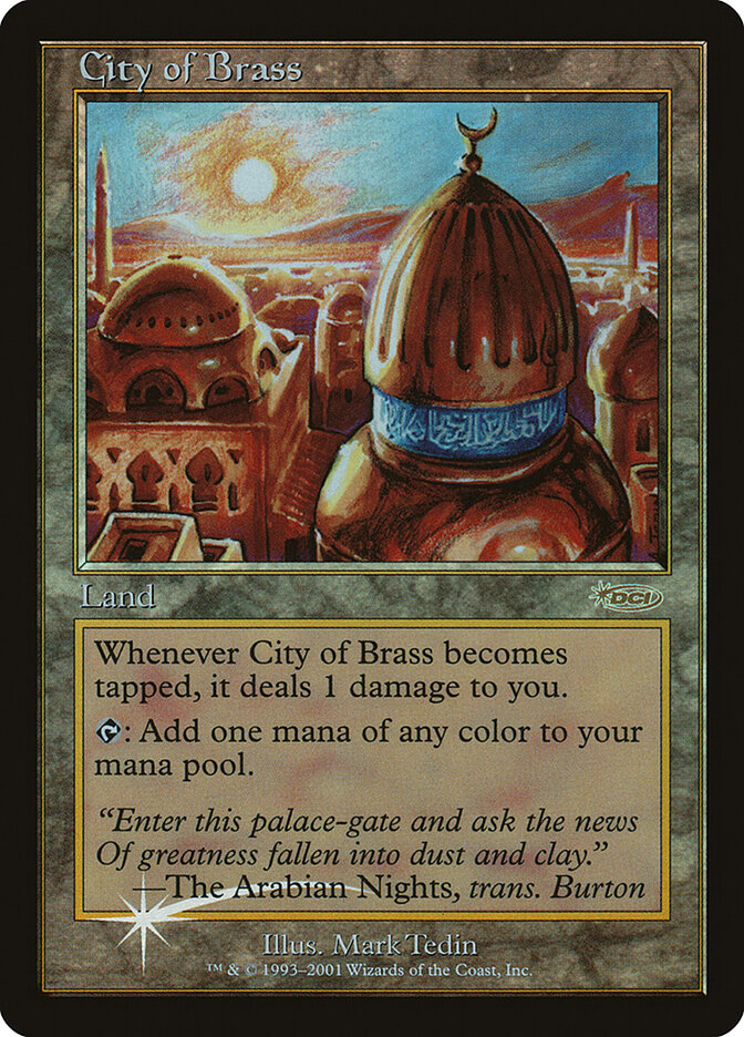 City of Brass card front