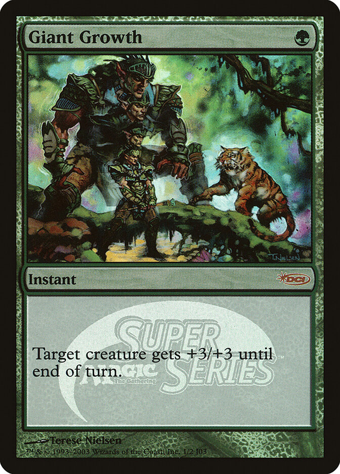 Giant Growth card front