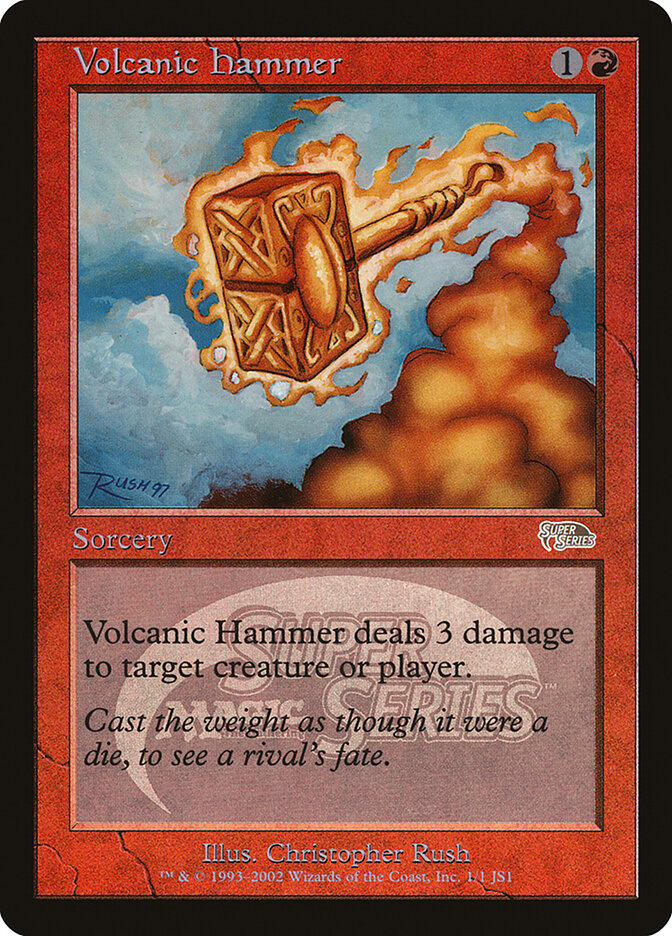 Volcanic Hammer card front