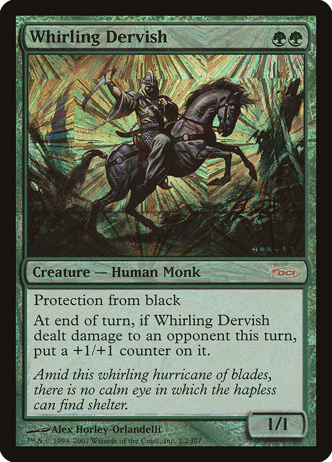 Whirling Dervish card front