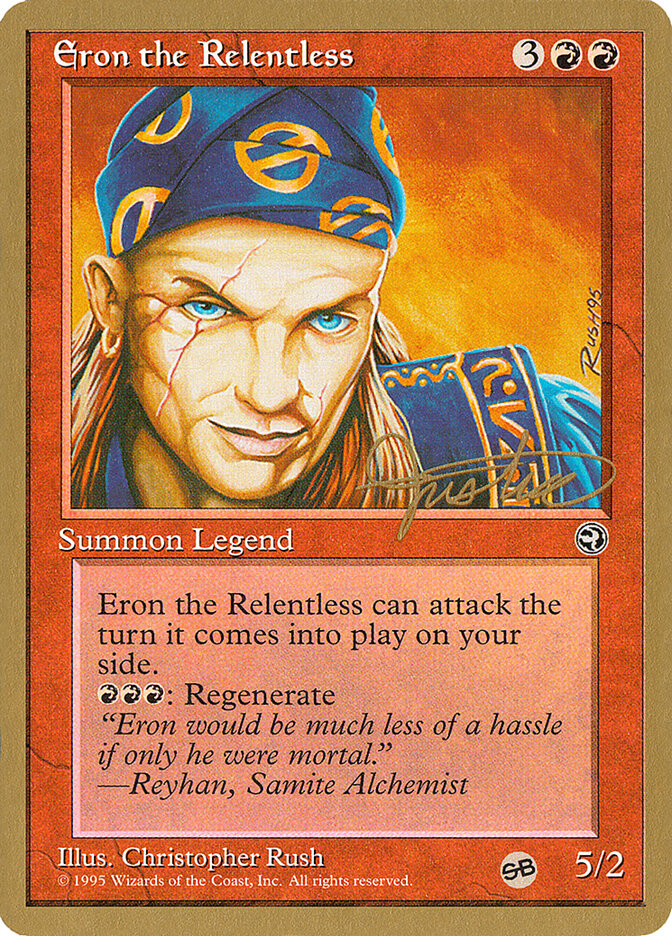 Eron the Relentless card front