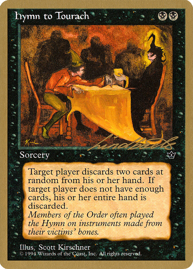 Hymn to Tourach card front