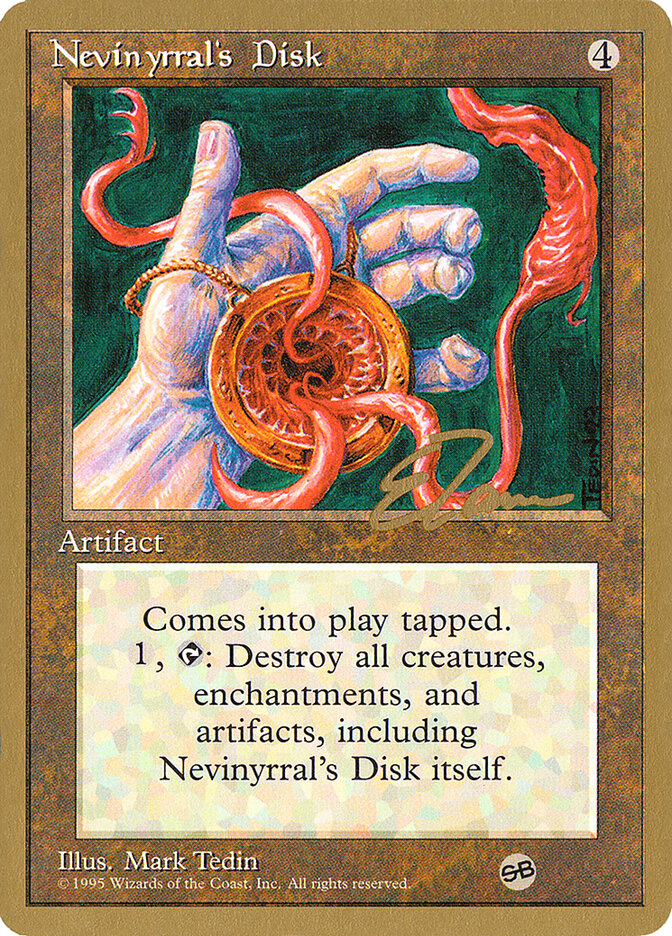 Nevinyrral's Disk card front