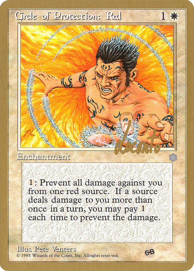 Circle of Protection: Red card front