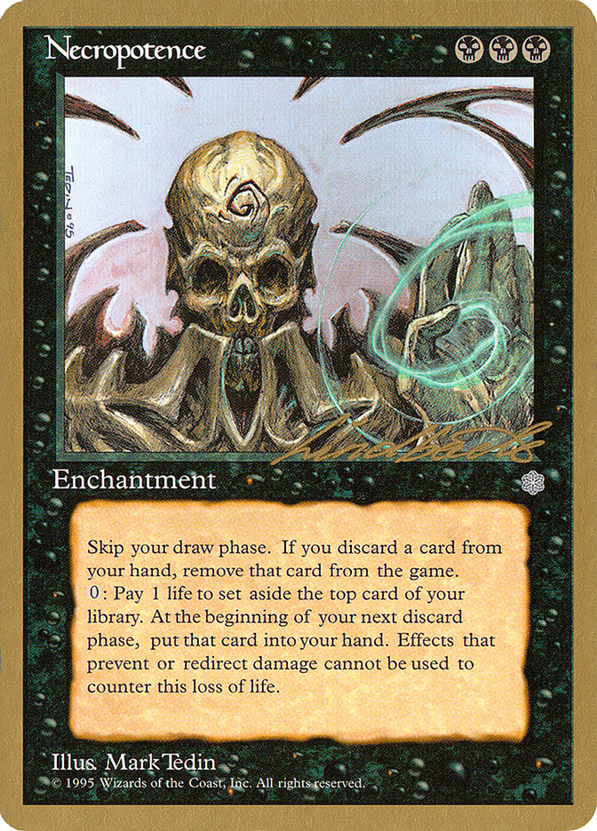 Necropotence card front