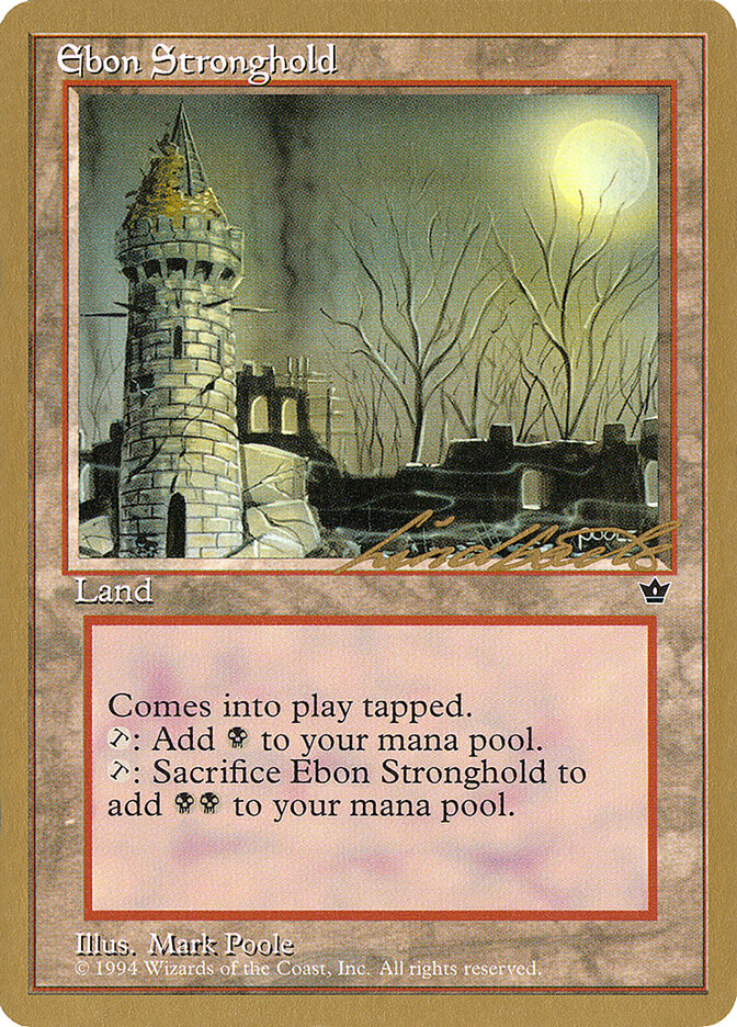 Ebon Stronghold card front