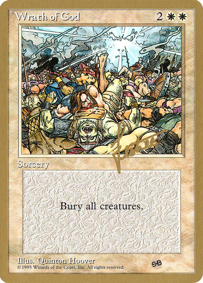 Wrath of God card front