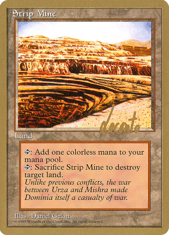 Strip Mine card front