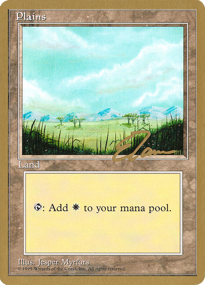 Plains card front
