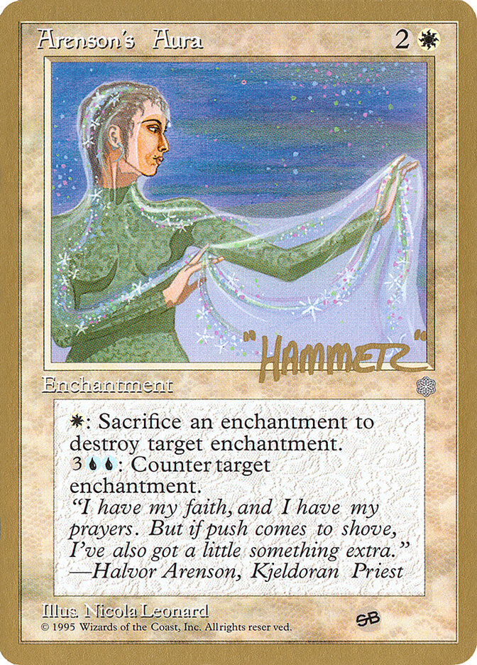 Arenson's Aura card front