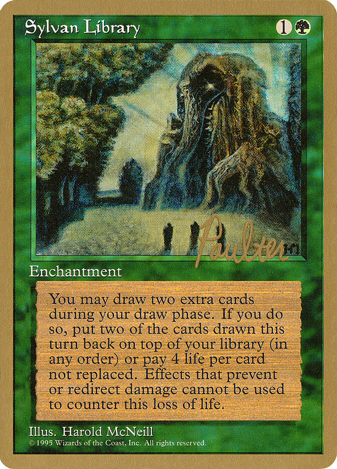 Sylvan Library card front